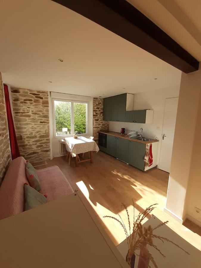 Superbe Studio, Avec Cuisine Et Espace Exterieur Плугерно Экстерьер фото